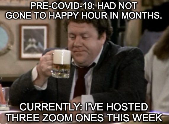 Covid Happy Hour meme