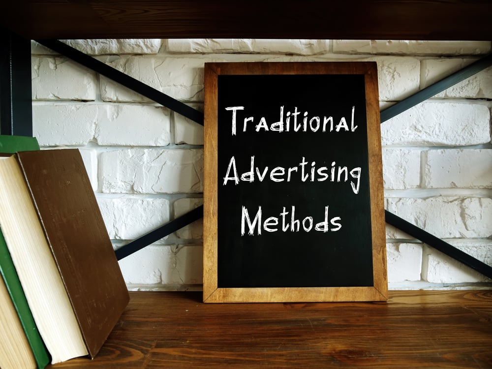 traditional advertising
